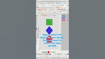 Inserting Stop Function in Wilcom Embroidery Studio