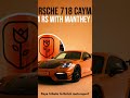 Porsche 718 Cayman gt4 rs