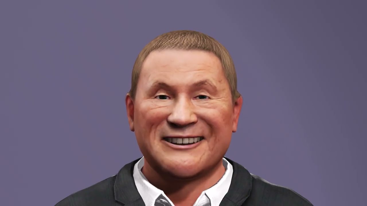 Realistic Takeshi Kitano Digital Human | Accurate Rigging & UE Skeleton | Funny Dance Animation