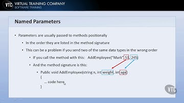 33   Named Parameters - Programming in C# - Exam 70-483