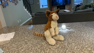 Tree kangaroo stuffed animal toy review
