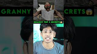 Granny Game Ke Top 3 New Secrets 😯🔥 #shorts #handsomegamer screenshot 5