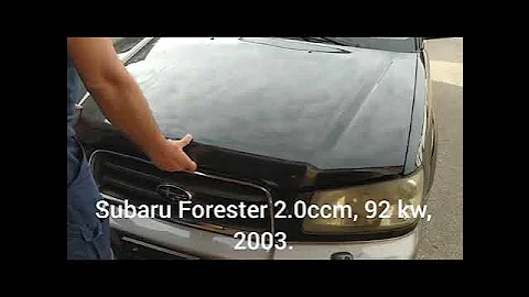Subaru Forester Vin number
