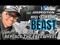 Lectric xpedition hill climbing beast  how to replace the freewheel