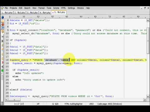 Database Site part 4