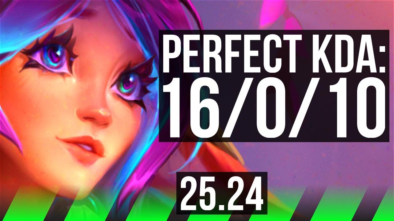 LILLIA vs VIEGO (JGL) | Perfect KDA: 16/0/10 | EUW Master | 25.24