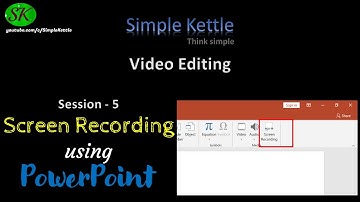 Video Editing | Session - 5 | Screen Recording using PowerPoint | Free | No Watermark