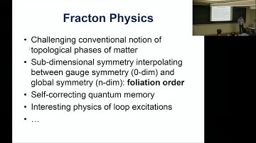 Zhenghan Wang | Topological physics beyond anyons: fractons and black holes