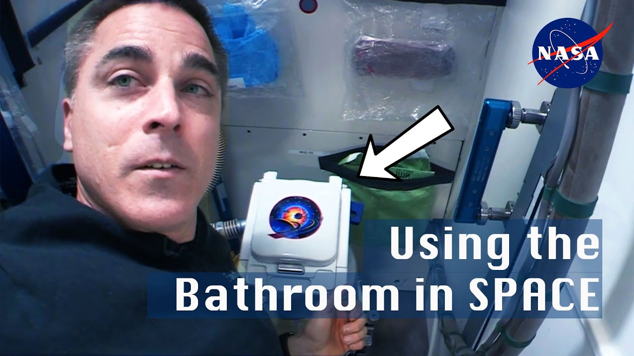 How to use the Bathroom in Space - YouTube