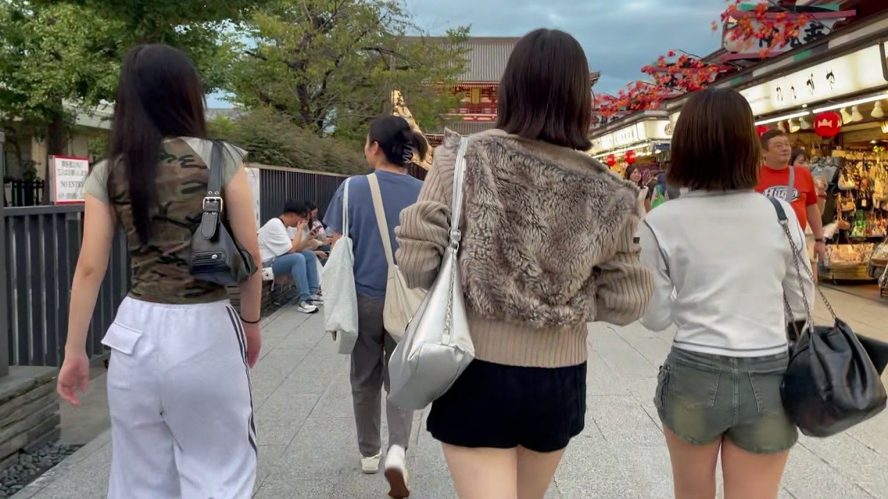 To Asakusa's Sensoji Temple 🏯 | Samurai Ninja Museum | Oct 05 2025 [No Talking Urban Ambience]