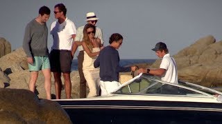 EXCLUSIVE - Heidi Klum and her boyfriend Vito Schnabel in Saint Tropez