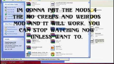 Minecraft - How to Download Mo Creeps and Weirdos Mod  (1.4)