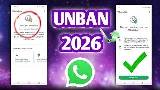 How to Fix Account in Review Problem Solution 2026 | This Account Can't Use WhatsApp | Taseer Prince