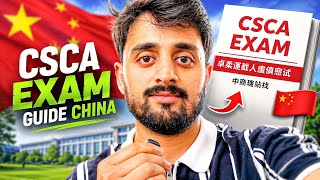 CSCA Exam in China 2026 | fees, syllabus, Test centre and tips 