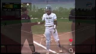 Carlie Venables - D1 TRANSFER STARTING SS (O-E in 132-Chances) Hitting Footage