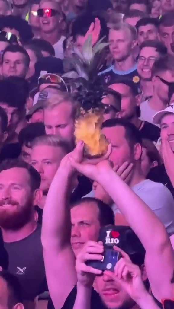 Die Ananas hat mehr gesehen als ich