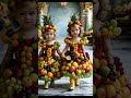 FRUITS outfits BABY👶 #baby #cute #kids #shorts #베이비 #fyp