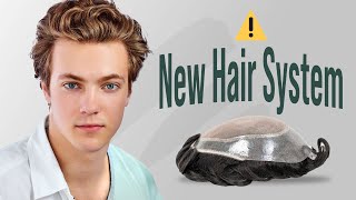 Narrow Base Toupee For Male Pattern Baldness