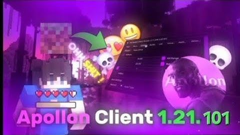 Apollon Client for MCPE 1.21.101 🤩 | Apollon Client for MinecraftPE 1.21.101 😍 | 1.21.101 ToolBox 🧰
