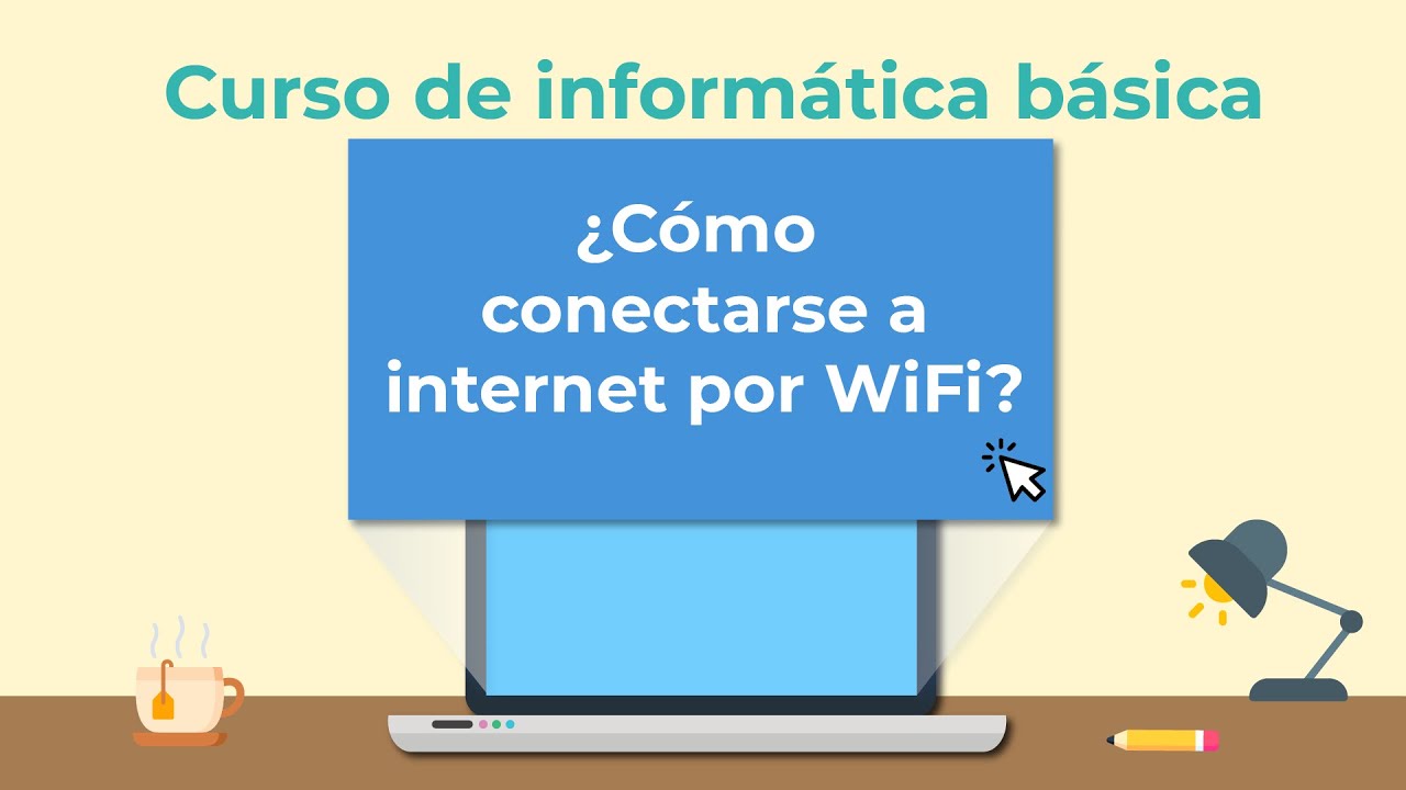 Cómo conectarse a internet por WiFi? | Curso de Informática básica - YouTube