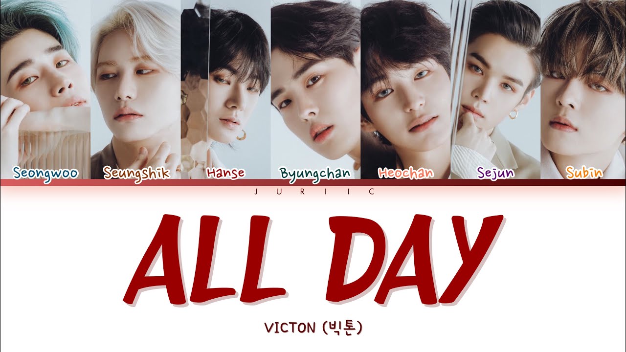 'All Day' - VICTON (빅톤) Han/Rom/Eng Colour Coded Lyrics | Juriic |