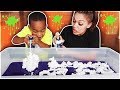DIY Giant Fluffy Nickelodeon Slime | DJ's Clubhouse