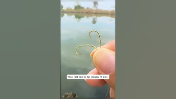 Thẻo lưỡi câu tự lật chuyên rô diếc #cauca #fishing