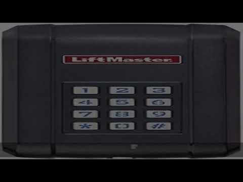 LiftMaster KPW5 Wireless 5 Code Commercial Keypad - YouTube