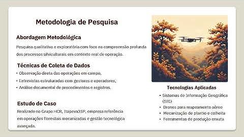 Mapeamento de Processos Silviculturais no Setor Florestal