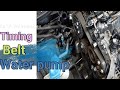 2012 vw jetta tdi timing belt water pump replacement simple steps for any timing belt job