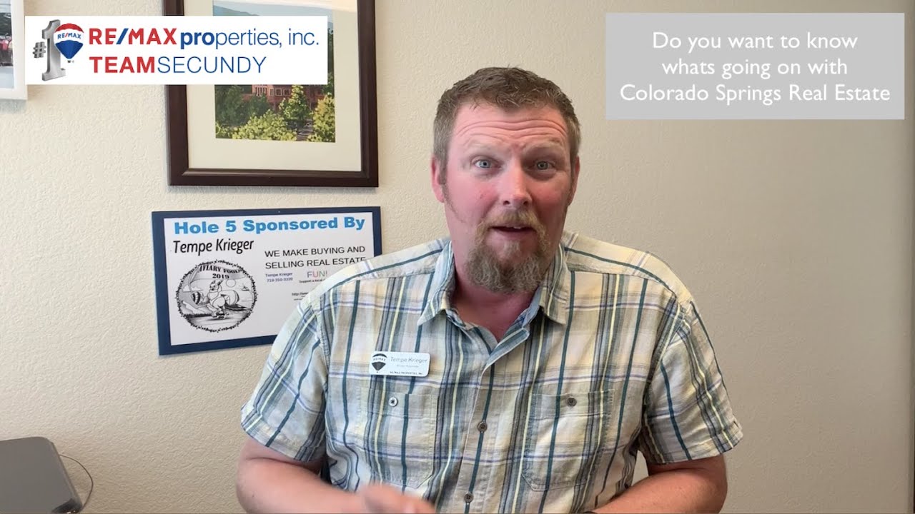 Colorado Springs Real Estate Market Update 8 11 2019 - YouTube