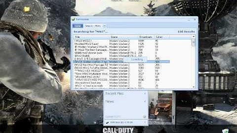 How to Mod Campaign and Special Ops in MW2 using a USB
