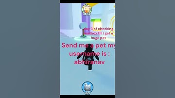 Day 3 of checking mailbox till I get a huge pet #roblox #clipchamp #shorts