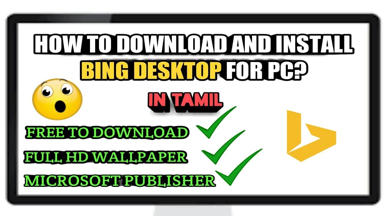 How to download and install Bing Desktop (HD Wallpaper Changer) in PC