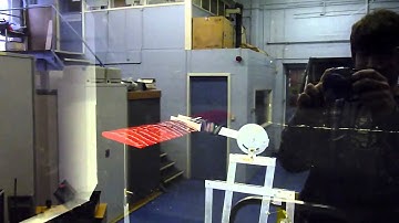 UAV Wing Wind Tunnel Test 2