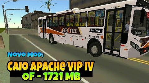 Novo mod; Caio Apache VIP IV OF - 1721 MB (Próton Bus Simulator).