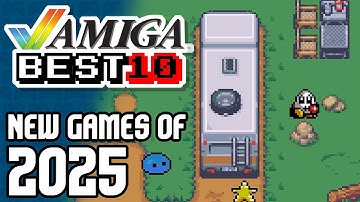 De 10 beste Amiga-games | Nieuwe games van 2025 #Amiga