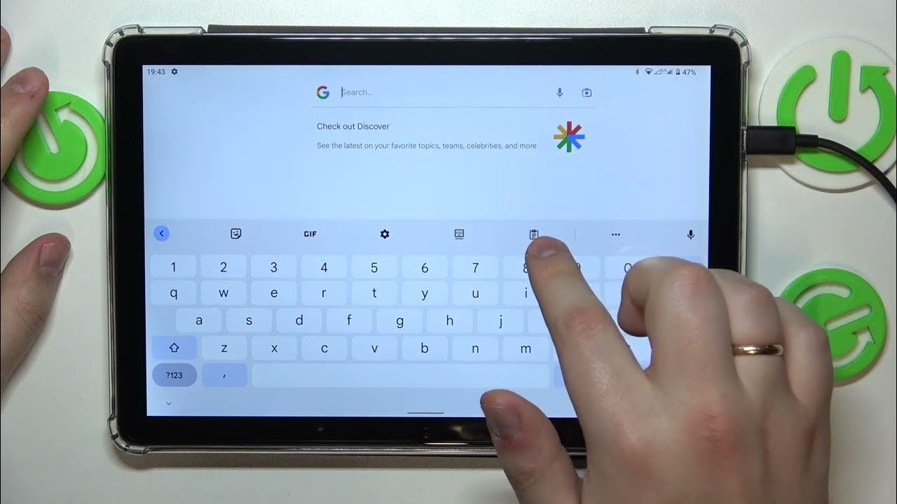 Activate Keyboard Clipboard on DOOGEE T10 Tab Keyboard Settings YouTube