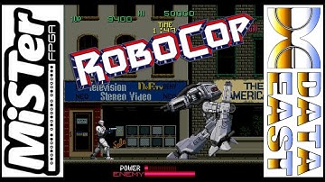 Robocop (MiSTer FPGA - Data East MEC-M1 - Jotego) (1440p 60fps)