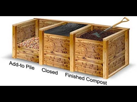 Compost Bin Project - Part 1 - YouTube