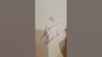 Abi name signature ideas and styles #namesignature