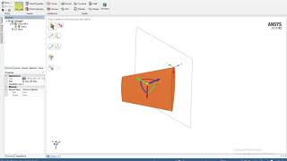 Projected area in ANSYS Space Claim Design Modeller (SCDM)