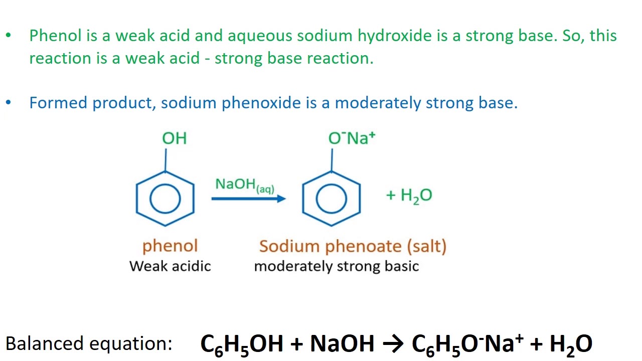 Phenol, C6H5OH