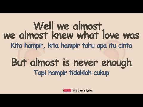 The Painful Truth Revealed In Almost Is Never Enough Lyrics