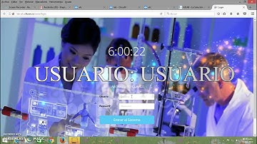 AJLAB Sistema para Laboratorios Clinicos, Inicio Sesión DEMO
