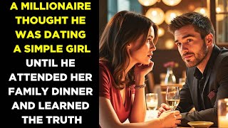 A MILLIONAIRE FELL FOR A SIMPLE GIRL UNTIL HER FAMILY DINNER REVEALED A SHOCKING TRUTH