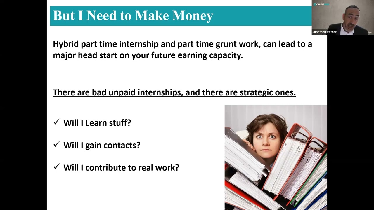 Professional Internships Get You Jobs