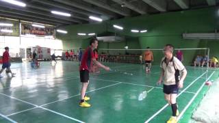 20160918中興羽球MD笨鳥+小連VS家齊+瑞爵