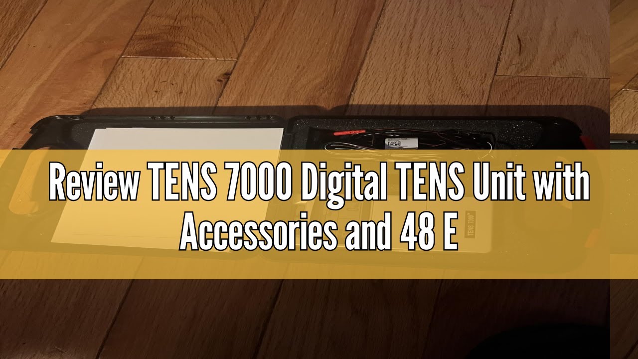 Review TENS 7000 Digital TENS Unit with Accessories and 48 Electrode Pads - TENS Unit Muscle Stimula