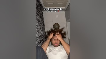 How to find your scalp type 😱#dandruff